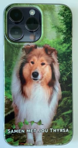 Customer photo review of Eigen foto - Gepersonaliseerd telefoonhoesje