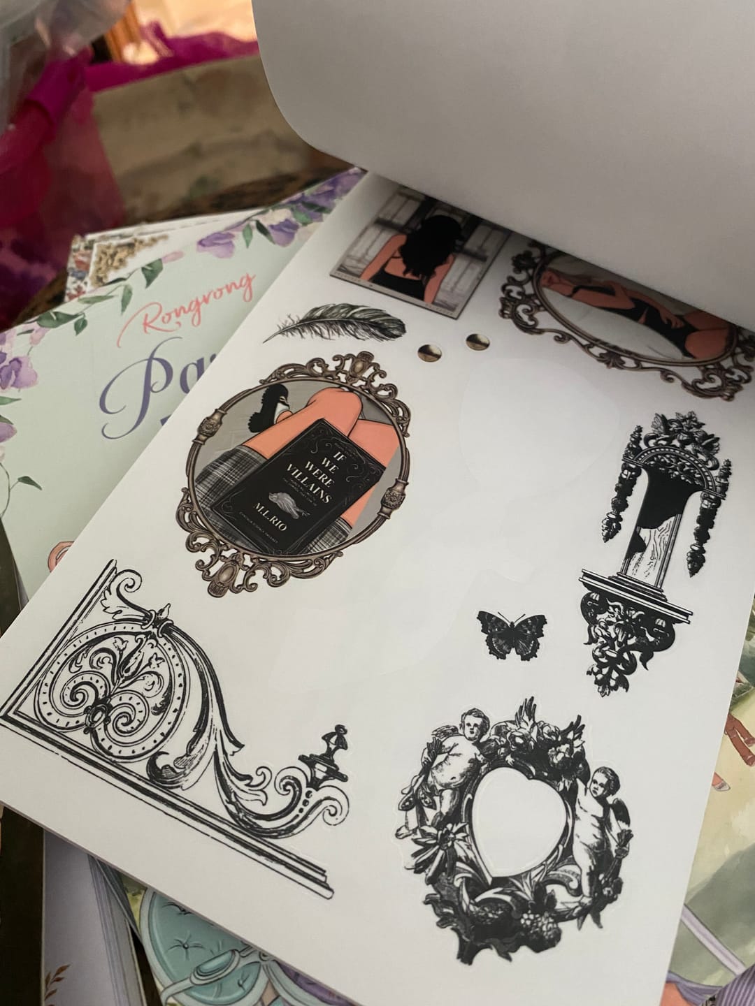 Customer photo review of Live In The Moment Sticker Book