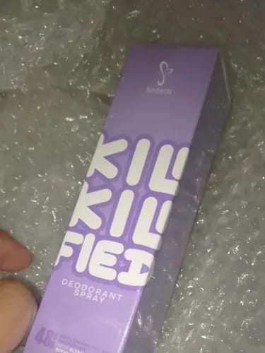 Customer photo review of KILI-KILI FIED Deodorant Spray By Sachzna