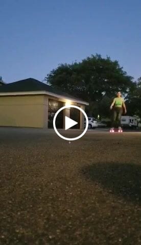 Customer video review of Glow™ Light Up LED Roller Skate Wheels