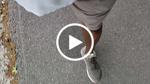 Customer video review of Fila Men's Renno Sneakers DSOV Red/White