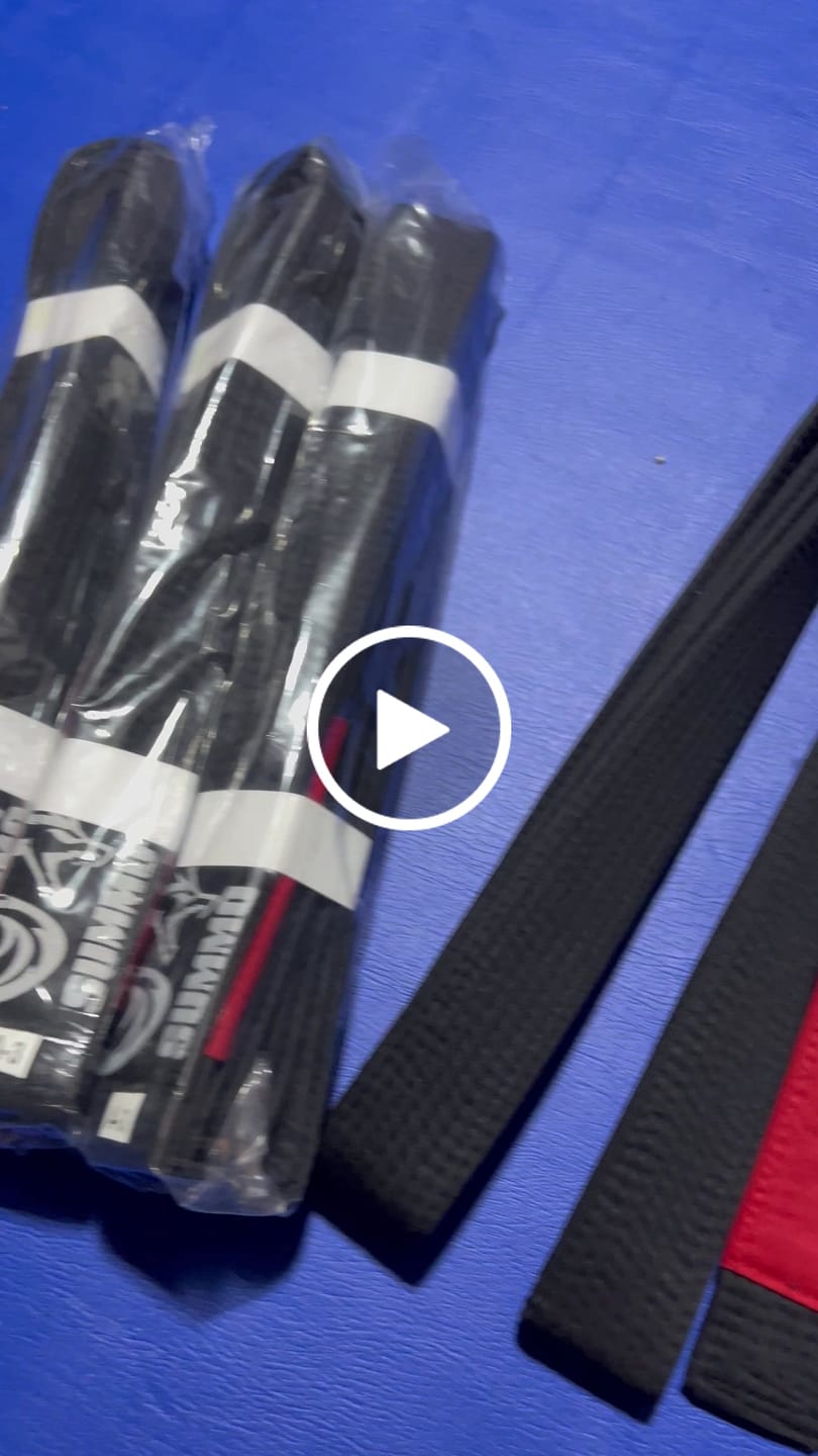 Customer video review of Summo Sports Brazilian Jiu Jitsu BJJ Belt