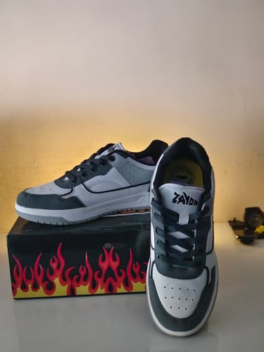 Customer photo review of AUSTIN Charcol Grey Men's casual sneaker