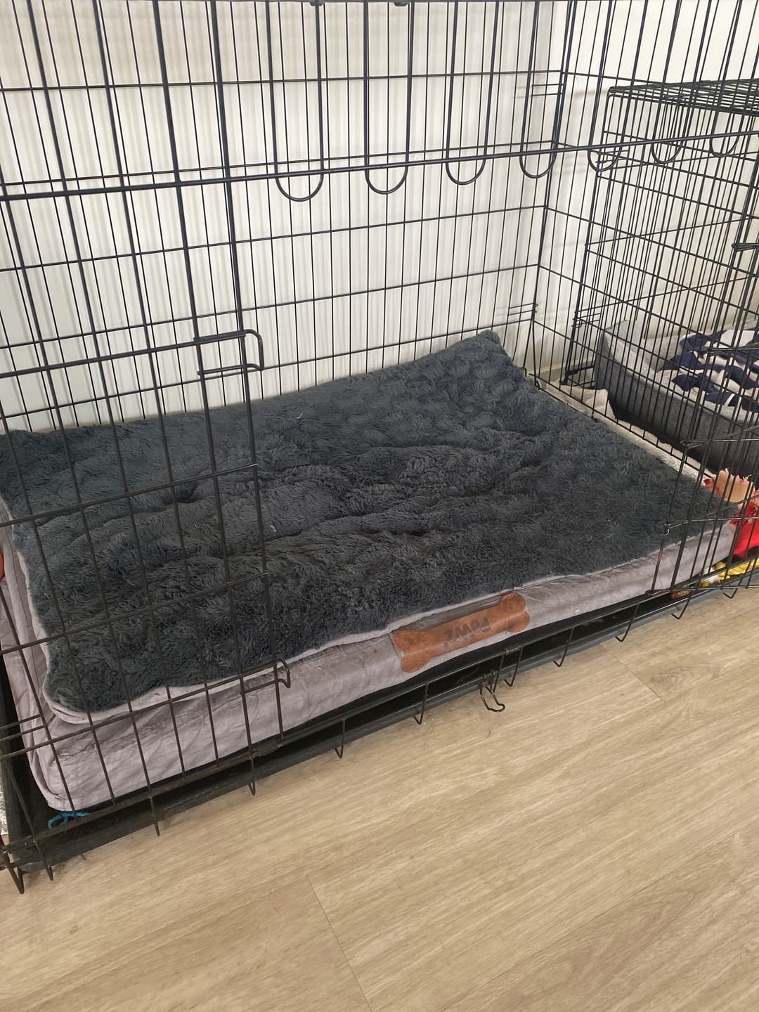 Customer photo review of Pawz Dog Memory Foam Mattress