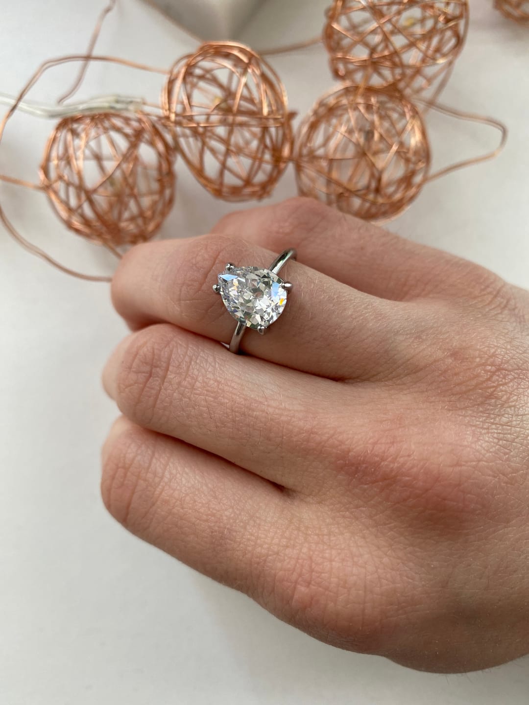 Customer photo review of Arabella Ring | 18K vergoldet