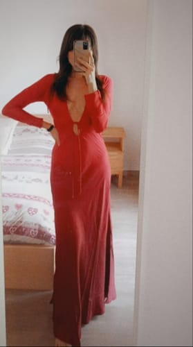 Customer photo review of HARLEY MAXI DRESS- VIVA OMBRE