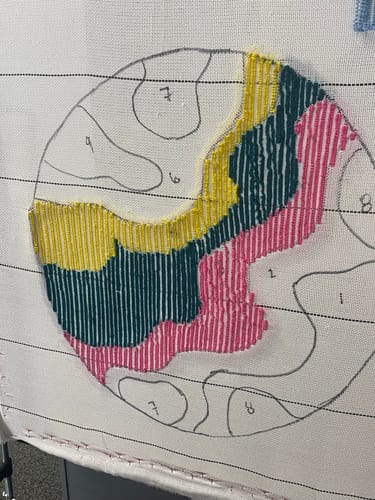 Customer photo review of Tuft Love Group Tufting Classes (Superior, CO)