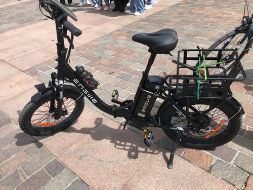 Customer photo review of Engwe L20 SE 250W 20" Foldable Electric Trekking Bike 15.6Ah Step-through E-bike