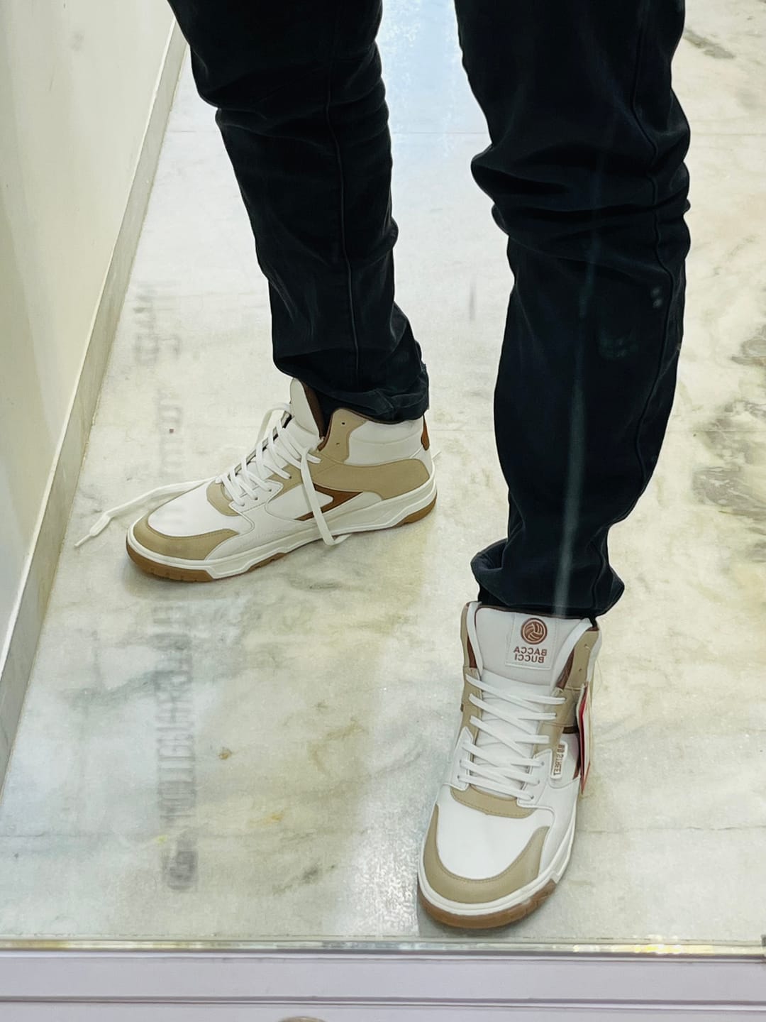 Customer photo review of Bacca Bucci Cappuccino Skystompers