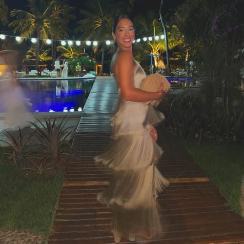 Customer photo review of Tiana Maxi Dress