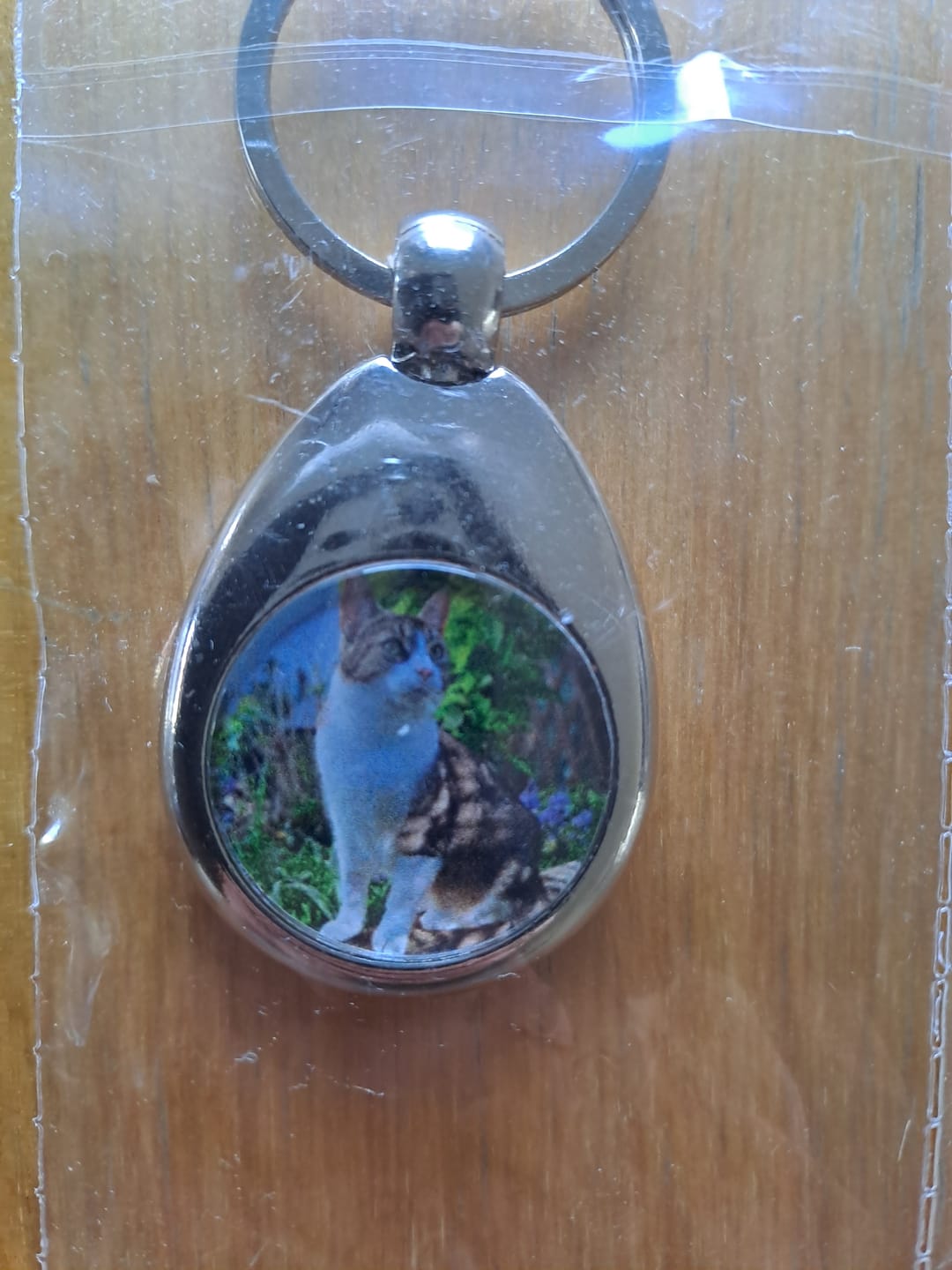 Customer photo review of Schlüsselanhänger mit Katzenfoto