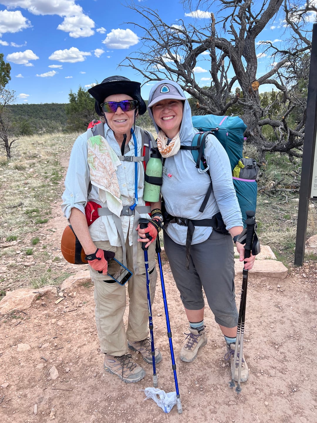 Customer photo review of Mariposa 60 Backpack