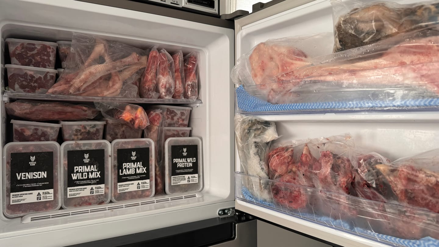 Customer photo review of Primal Venison - Raw Free ranged for dogs and cats
