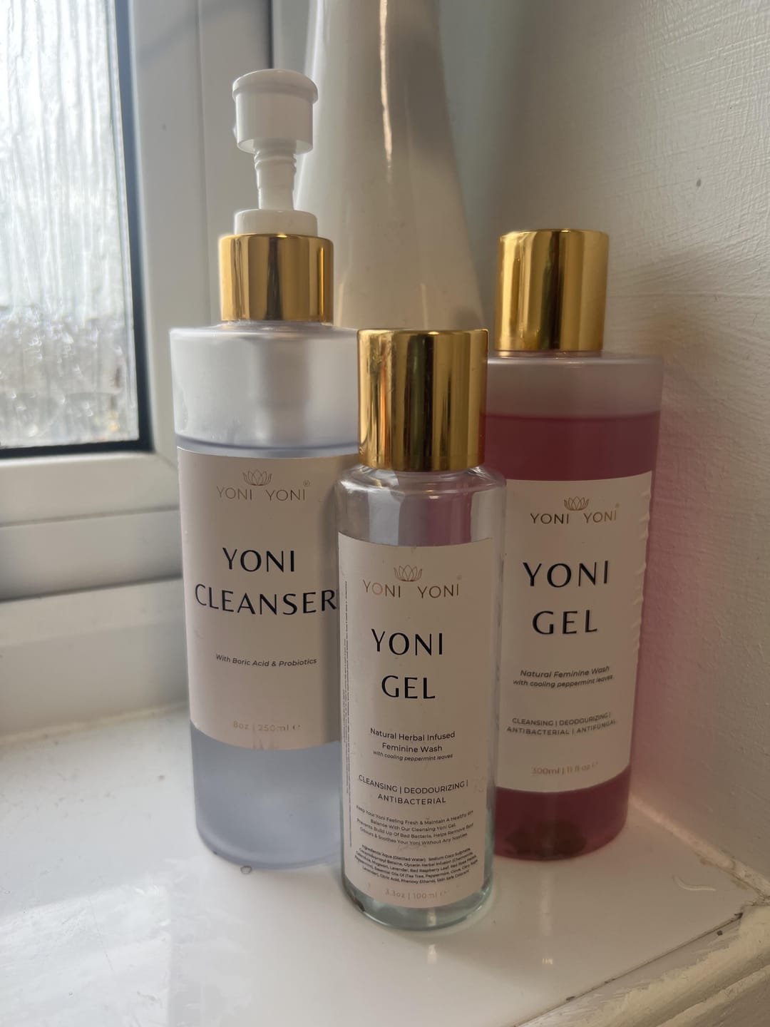 Customer photo review of Yoni Gel - Feminine Wash