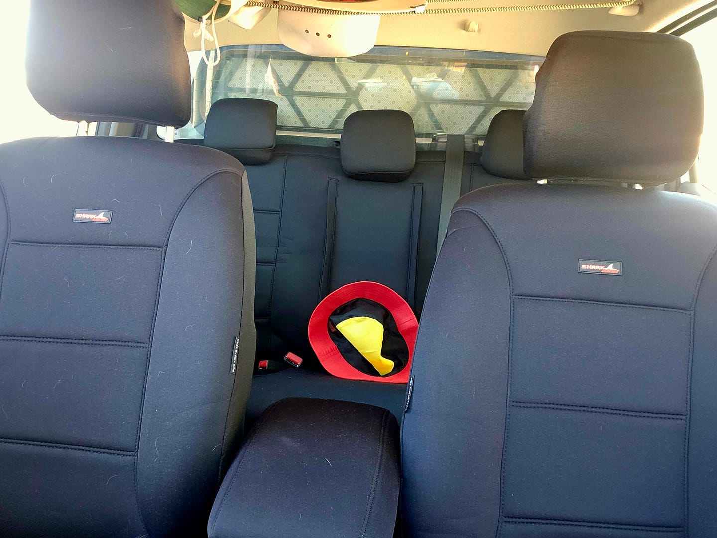Customer photo review of Sharkskin Seat Covers for Ford Ranger Dual Cab (06/2015-04/2022)