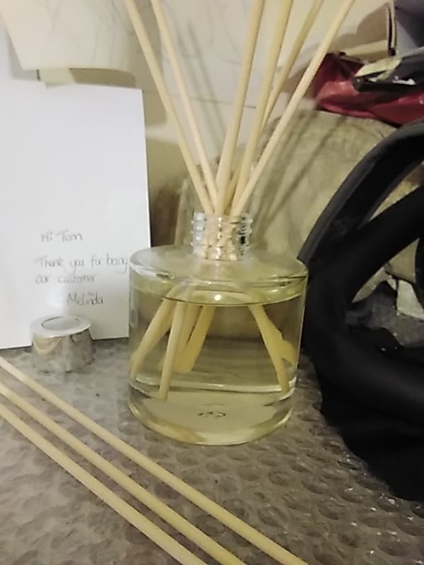 Customer photo review of Nordic Fjord Reed Diffuser