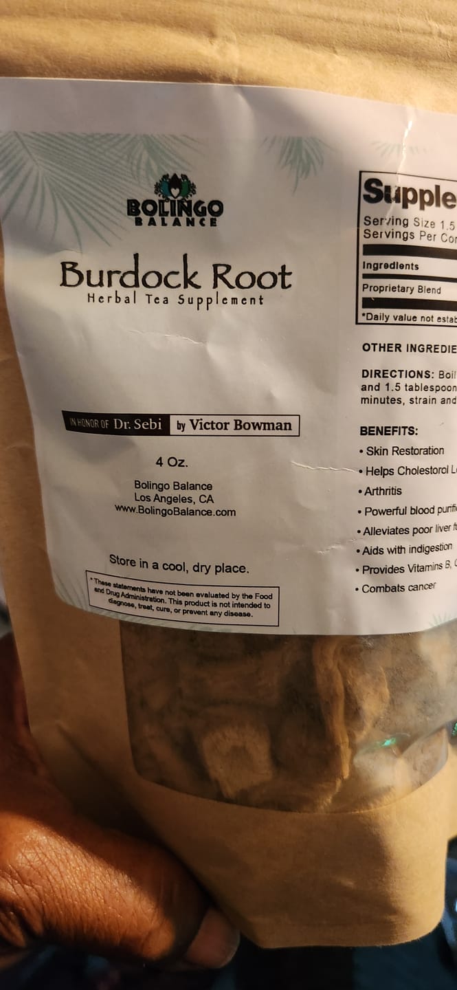 Customer photo review of BURDOCK ROOT