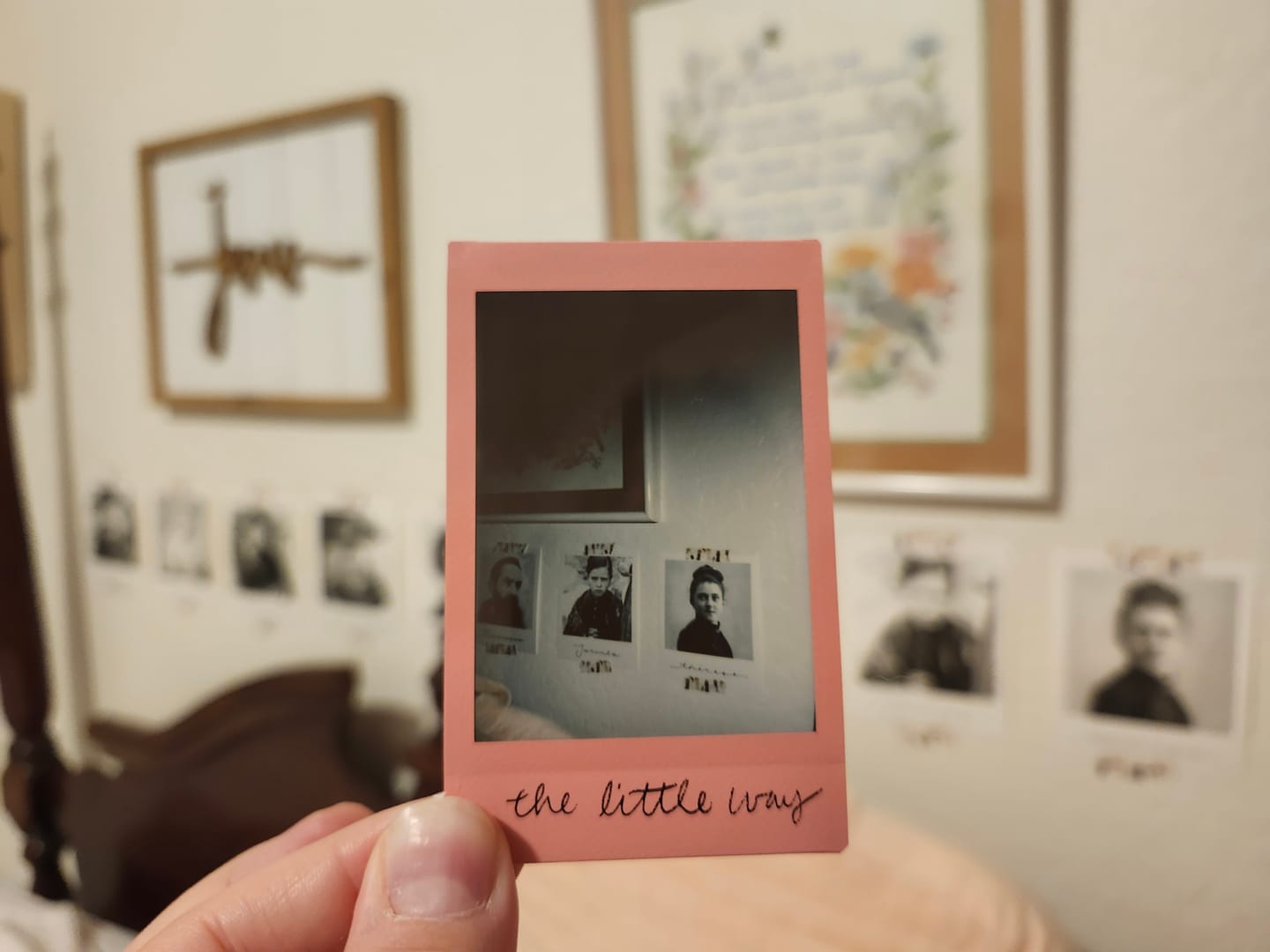 Customer photo review of Custom Polaroid Saint Pack