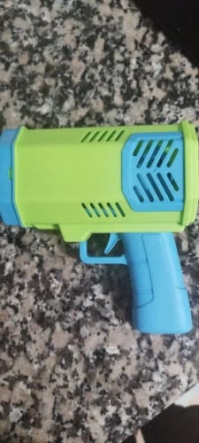 Customer photo review of Rocket Bubble Machine™