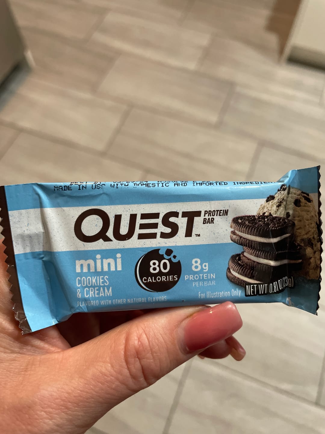 Customer photo review of Quest - Minis 23g