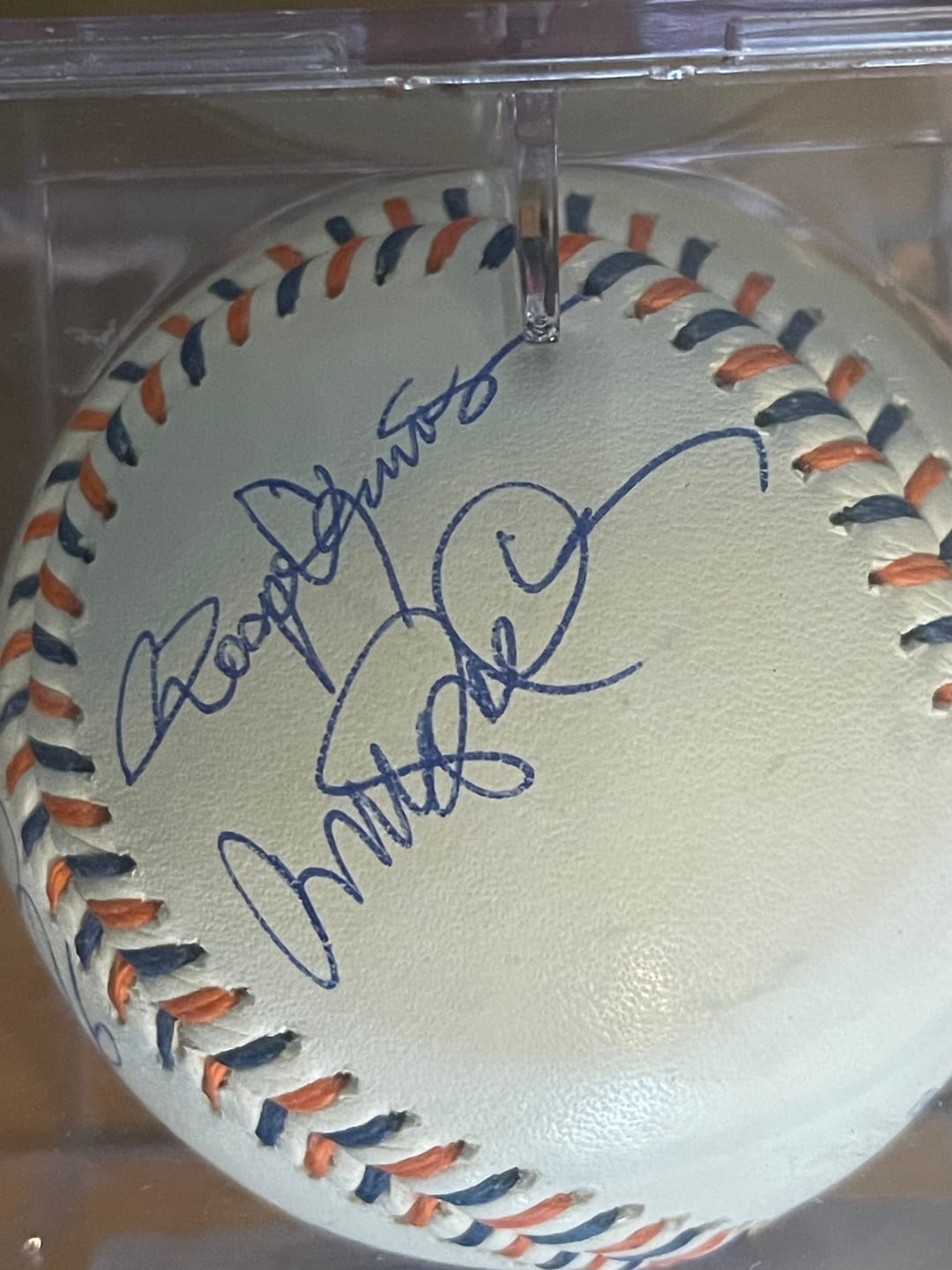 Customer photo review of Roger Clemens Autograph Signing