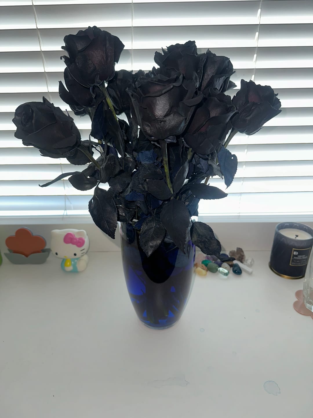 Customer photo review of Black Roses
