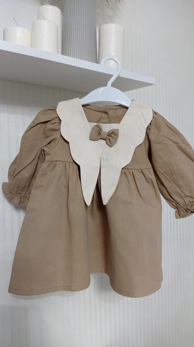 Customer photo review of Charlie Collar Bow Tie Dress