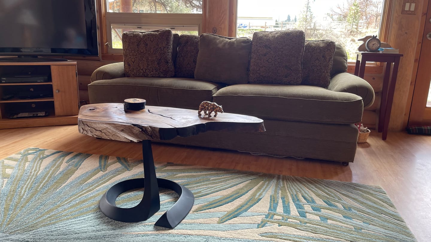 Customer photo review of Coffee Table Legs 223 Python 16H Modern DIY Furniture