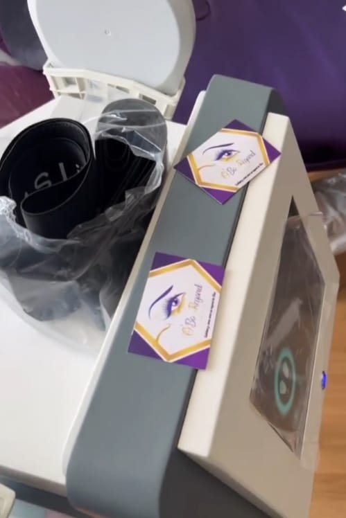 Customer photo review of EMSlim Neo Machine Portable Pro