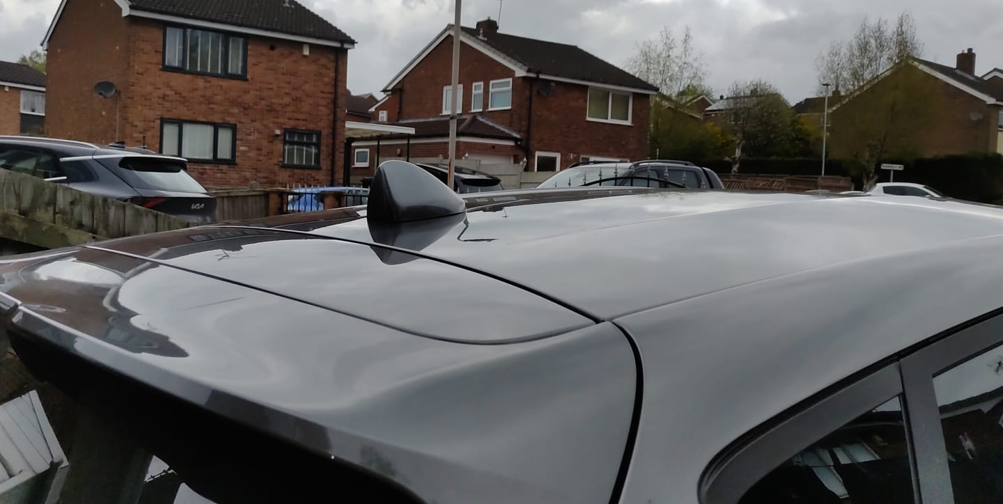 Customer photo review of Proform New 'Shark Fin' Aerial - Mk8/8.5 Ford Fiesta / Mk2 Puma