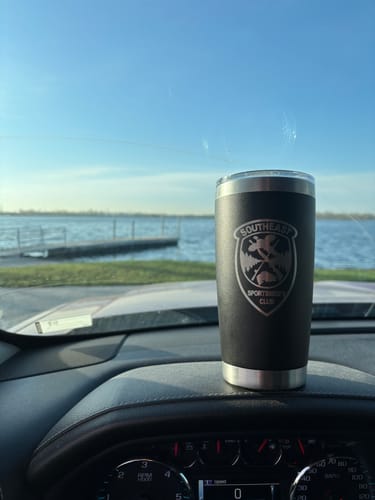 Customer photo review of (6) Custom Laser Engraved - 20oz Tumblers