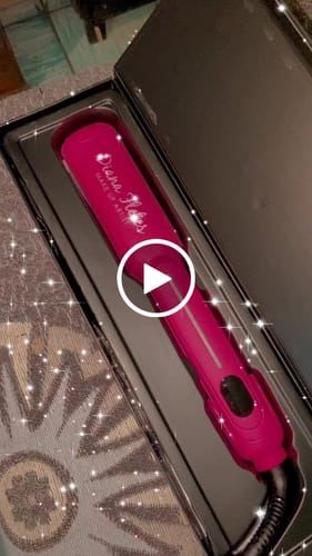 Customer video review of ENTREGA INMEDIATA NEW Plancha »Titanio Profesional Diana Fletes Quality INFRARED