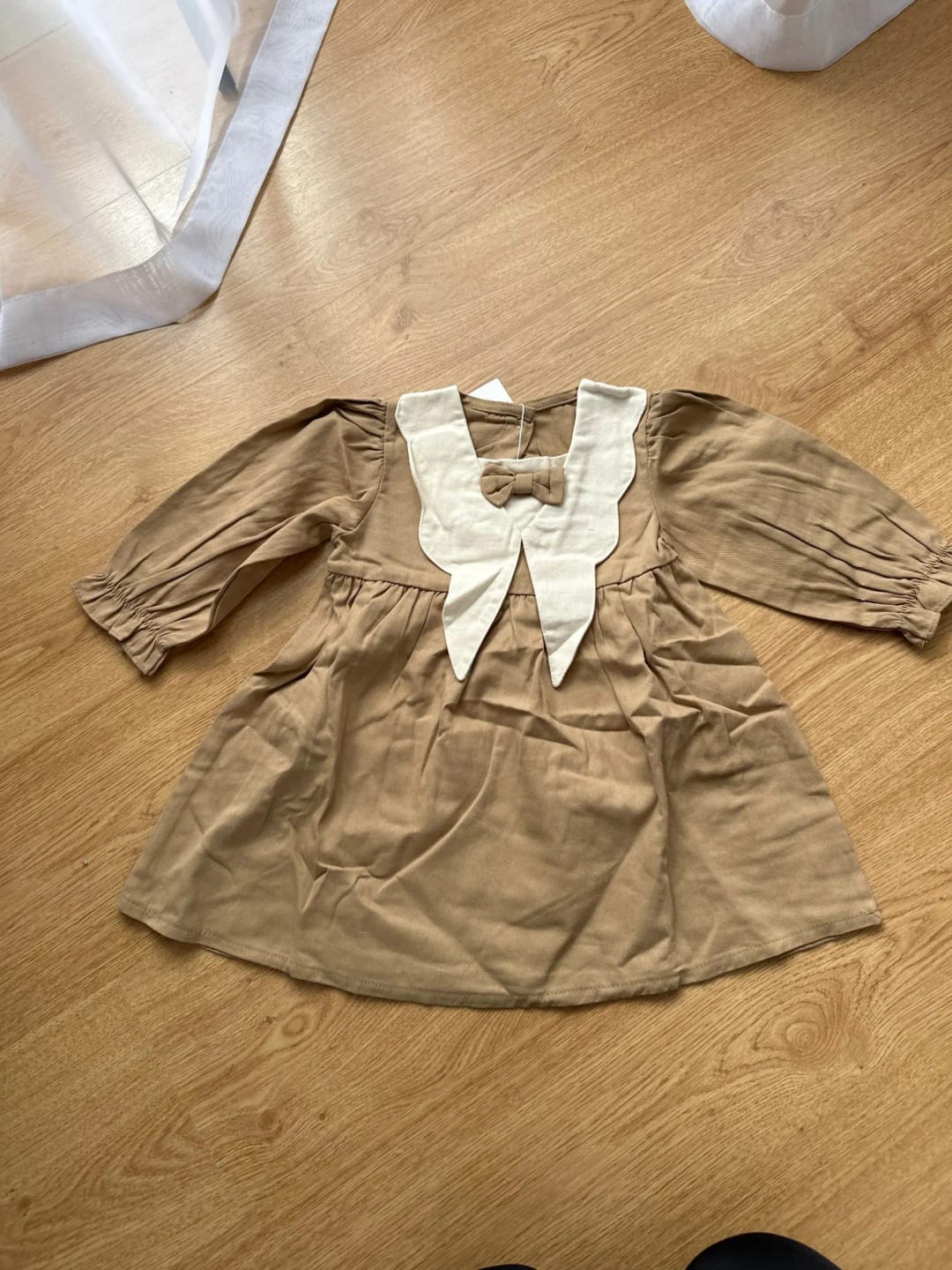 Customer photo review of Charlie Collar Bow Tie Dress