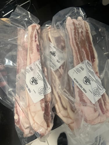 Customer photo review of FRESH BACON/ SLICED PORK BELLY (NON-SMOKED)
