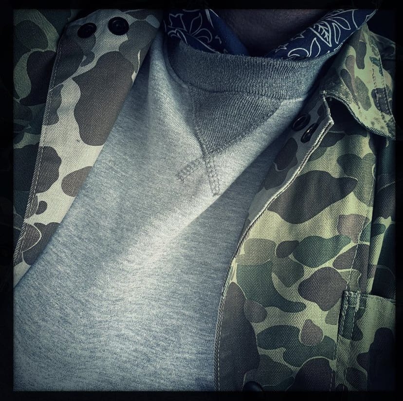 Customer photo review of WWII USMC Type P-42 Duck Hunter Camo Jacket