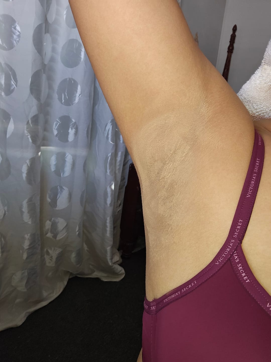 Customer photo review of Tinted Deodorant - Light Shade