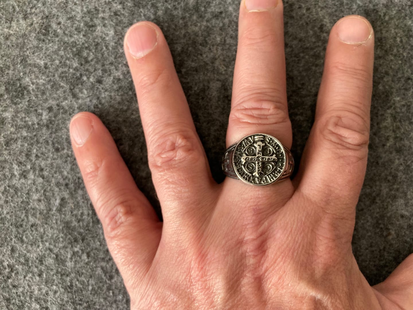 Customer photo review of ST. BENEDICT.