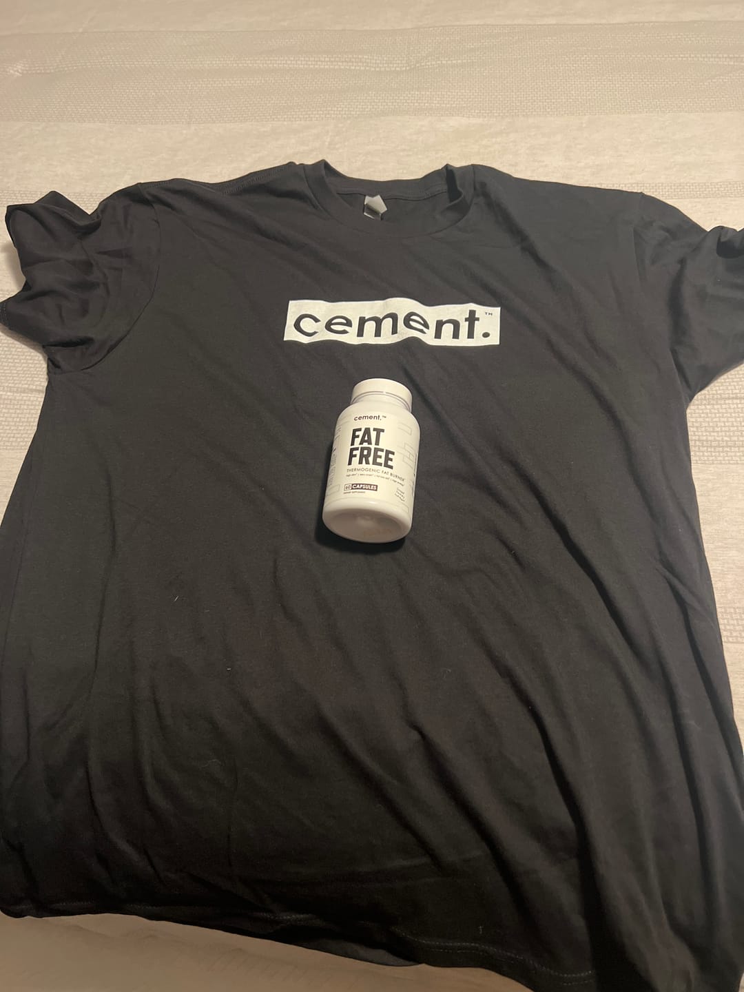 Customer photo review of Cement Factory FAT FREE Thermogenic Fat Burner