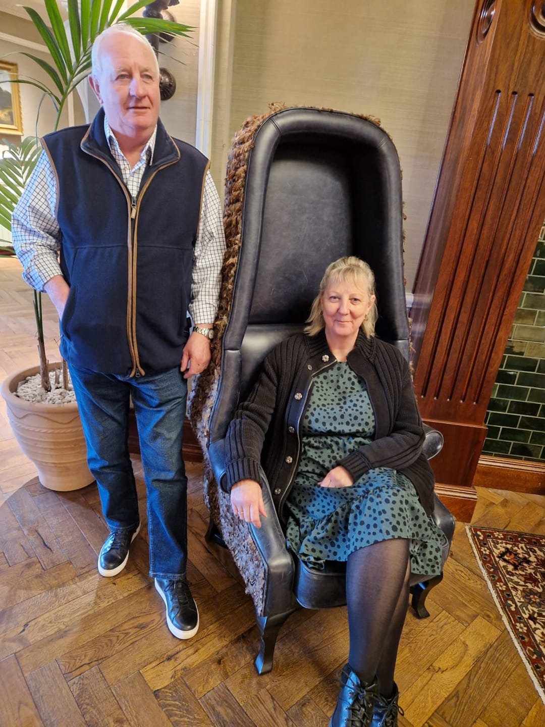 Customer photo review of Jack Pyke Mens Countryman Fleece Gilet - Navy