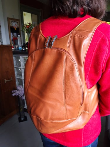 Customer photo review of Sac à dos Original - Taille Sac Arsayo : S - Couleur Arsayo : Camel