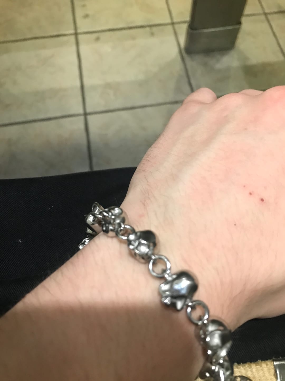 Customer photo review of 10 STAGES OF ADDICTION BRACELET