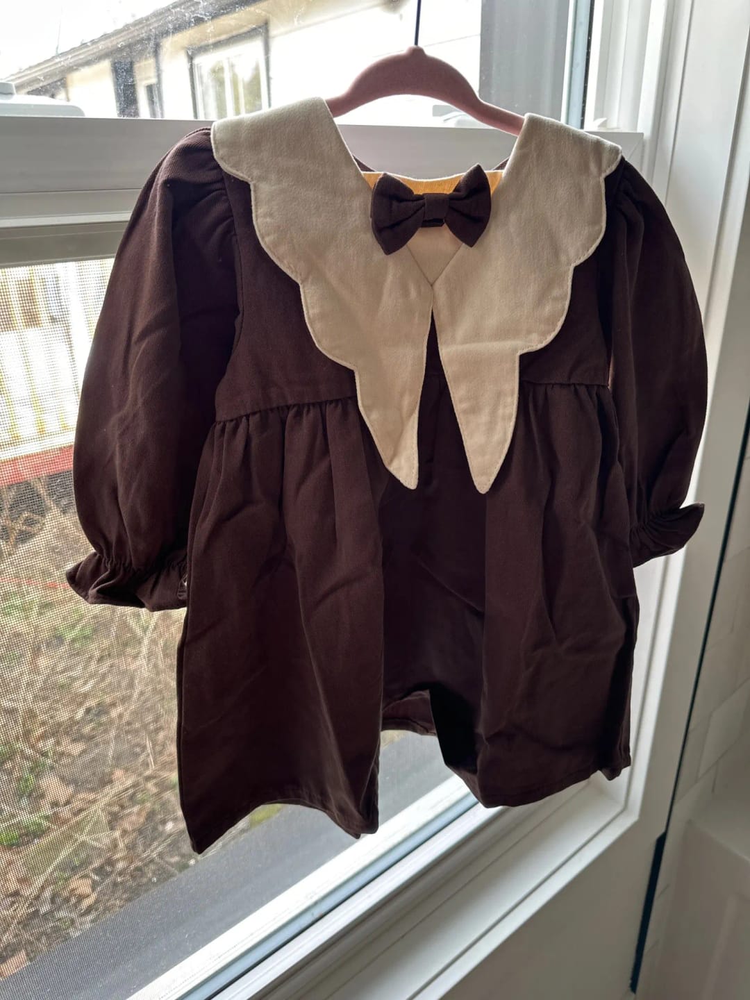 Customer photo review of Charlie Collar Bow Tie Dress