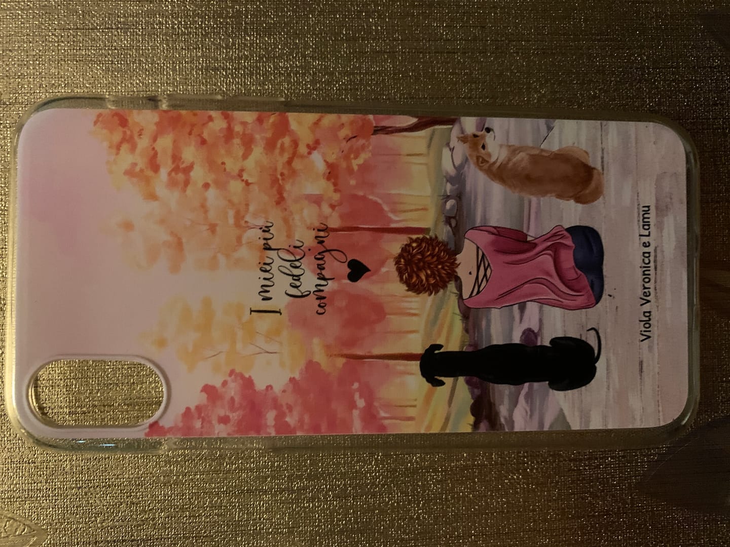 Customer photo review of Insieme al mio animale domestico – Custodia per il telefono personalizzata