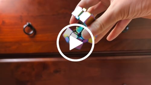 Customer video review of INFINITY Cube in Oil Slick 165grams - World Exclusive