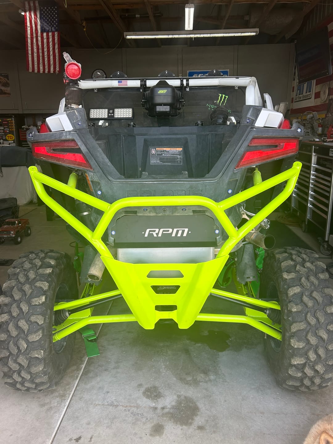 Customer photo review of Pro XP & Turbo R Rear Fascia Delete Shield / Muffler Cover