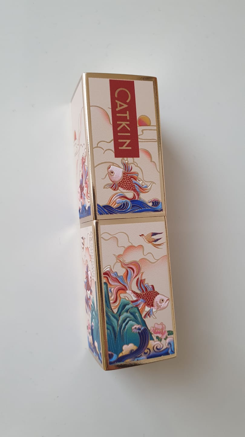 Customer photo review of CATKIN Hydrating Lip Balm Color Changing Lip Moistrurizer