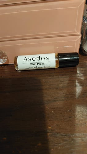 Customer photo review of WILD PEACH PERFUME OIL
