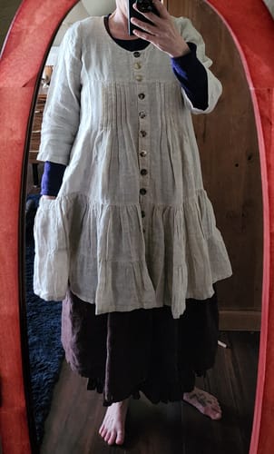 Customer photo review of Tuck Top Linen By Grace