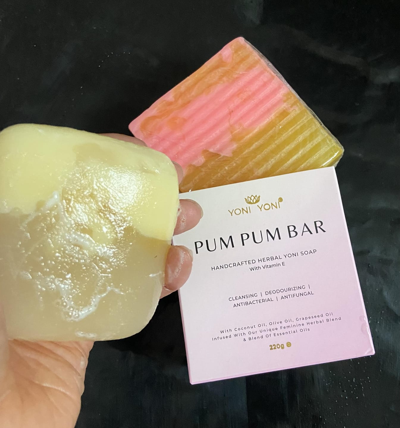 Customer photo review of Pum Pum Bar - Yoni Bar