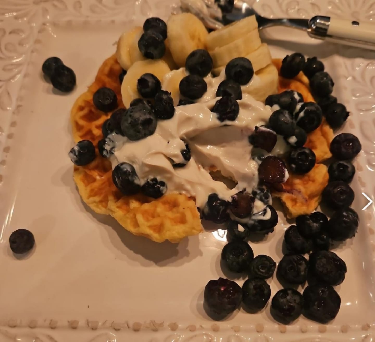 Customer photo review of Vanilla Viking Waffles (Keto Friendly)